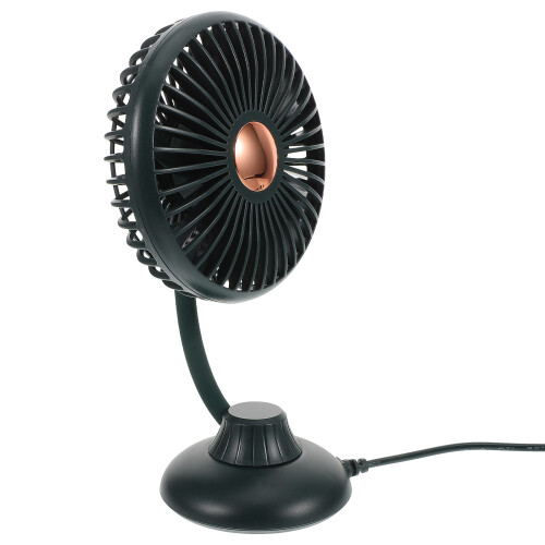 4St ABS Groene Auto Ventilator Compacte Dashboard Fan Voor