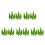 50St Mini Plastic Voor Modelspoor En Creatieve Scenery Projecten 10