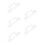 5Pcs Clear Acrylic Router Templates Kitchen Cutting Tools 5