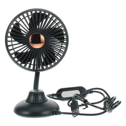 4St ABS Groene Auto Ventilator Compacte Dashboard Fan Voor 2