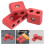 9St Aluminium Spark Plug Wire Separator, Auto Kabelbeheer Clips 11
