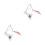 2St Vioolrek ABS Wit Vouwbaar Draagbaar Verticale Vioolhouder 8