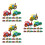 54St Kinderfeest Plastic Ringen PVC Vrachtwagen Speelgoed 8