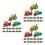 54St Kinderfeest Plastic Ringen PVC Vrachtwagen Speelgoed 10