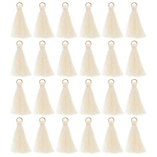 50St Beige Tassels Voor Crafts, Knutselen En Accessoires
