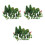 120St Plastic Mini Mix Groen Voor Diorama Craft Hobby Projects 3
