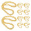 20St Gouden Springende Eend Dashboard Accessoires Voor En Auto 3