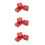 9St Aluminium Spark Plug Wire Separator, Auto Kabelbeheer Clips 5