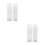 2Paren Stijlvolle Witte Polyester Handschoenen Met Strik 10