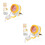 2Sets ABS Bead Spinner Verstelbare Snelheid Multi 5