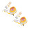 2Sets ABS Bead Spinner Verstelbare Snelheid Multi 7