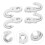 16St Derailleurhanger Aluminium Voor Achterframe Robuust 7