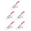 5St Verstelbare Toggle Grendel Multi Ijzer Plastic Voor Camper En 10