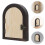2St Decoratieve Stopcontactplaat Babyproof 11