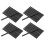 400St Compacte Zwarte ABS Spudger Set Precisie Telefoonopeningen 1