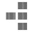 400St Compacte Zwarte ABS Spudger Set Precisie Telefoonopeningen 5