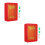 2Sets Fire Extinguisher Case ABS Wall Mount Emergency Key Storage Box 9