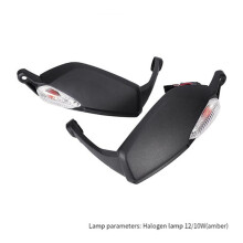 1 Pair Motorcycle Left and Right Handlebar Covers Hand Guard Windshield for  Hypermotard 821 820 Handguards