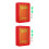2Sets Fire Extinguisher Case ABS Wall Mount Emergency Key Storage Box 6