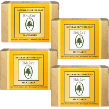 Jabón de Baño y Cuerpo Premium Mandarin de Olivia Care Orgánico, Vegano y Natural