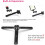 Duty  Tripod, Desktop Tabletop Stand Tripod for  Ronin S/SC//RSC Series, Gimbal Handle Grip Stabilizer 9