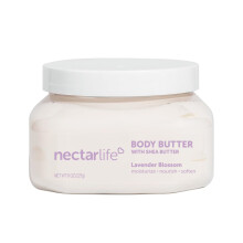 Shea Body Butter, Hydraterende Crème met Pure Sheabutter, Voedt en Hydrateert, Avocado en Abrikozenpitolie