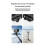 Magnetic Quick Release Mount for  Hero12 11 10 9 11mini MAX Easy Installation Foldable Adapter Base 7