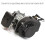 2 Stroke 49cc Pull Start Engine 25H Sprocket Motor Transmission Engine Air Filter  Pocket Pit Quad Dirt Bike Black 3