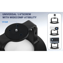 Projector Stand for XGIMI JMGO Home Theater Universal Desktop Stand 180 Rotatable Projectors Bracket Holder A