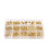 370PCS M2 M2.5 M3 M4 M5 Brass Heat Insert Nut Internal Thread Knurled Nuts 3D Printer Accessories 4