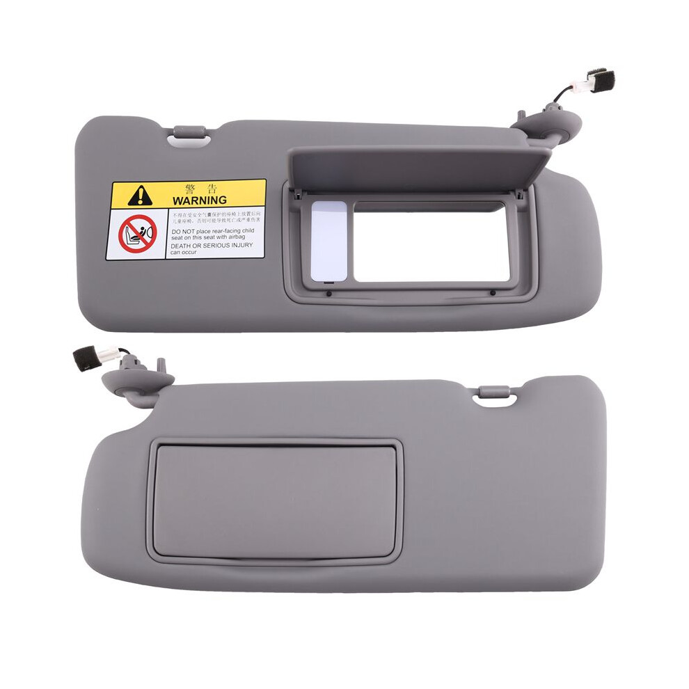 Sun Visor 83230-Tly-H11zb 83280-Tly-H11zb For Crv Cr-V 2017-2021 W/Mirror Left Right Gray/Light 6031503683364