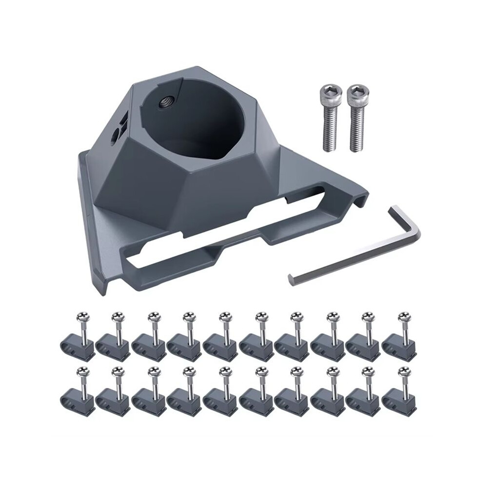 For Starlink Gen 3 Mounting Bracket Base Kit With Tools And Cable Clamp For Starlink Antenna For 32-62Mm Pole Pipe 4712777226519
