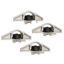 4 Pcs Car Cargo Anchor Bed Tie Down Anchors Bed Rail Cleats PT278-0C010 for Tundra 2007-2021 Tacoma 2007-2024