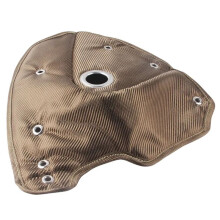 Car Titanium Turbine Cover Turbo Heat Shield for   R55 R56 1.6T N14 N18 Turbocharger Heat Wrap Blanket