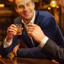 Glass Decanter Whiskey Glass Set Wine Dispenser Bar Drinking Container Glass Bottle Exquisite Men'S Gifts