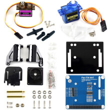 For Raspberry Pi 4 2-DOF Pan Tilt HAT Light Intensity Sensing I2C Interface 40 PIN GPIO Extension Board