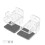 Wall Mount Holder for  Switch2 Switch1, Acrylic Wall Mount and 4 Joy Con Brackets Console Storage Bracket 1