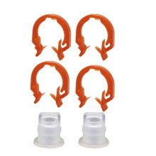 6Pcs Retainer Clip for Caliber Transfer Case Shift Cable Fastener Gearbox Shifter Linkage 68018106AA