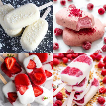 2 Pack Homemade Silicone Molds, 4 Cavities Large Cake Molds with 100 Wooden Sticks for Ice Cream