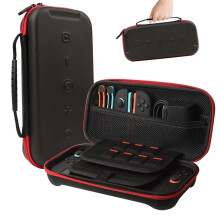 For 2 Carrying Protective Case Portable Large Storage Bag Anti-Scratch Waterproof Travel Bag for 2,Black