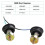 Knock Sensor with Wiring Harness 12601822 10456603 for Chevy Silverado Express 3