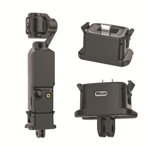 Charging Adapter Base for  Osmo Pocket 3,Type-C Fast Charge, Quick-Release Dock for  Pocket 3 Action Camera