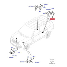 Car Air Suspension Ride Height Sensor Level Sensor Assy for 13-21 5 17-23 LR098915 Rear