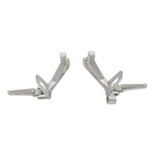 Rear Left Right Passenger Foot Pegs Brackets for CBR500R CB500F 2016 2017 2018 2019 2020 2021 2022 2023 Motorcycle
