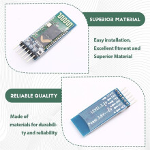 HC-05 Transceiver Module Master-Slave Expansion Board Wireless RF Slave Module for Projects