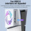 For PS5 Pro Console RGB Temperature Sensing Side-Mounted Cooling Fan for  5 PRO Game Console Accessories 7