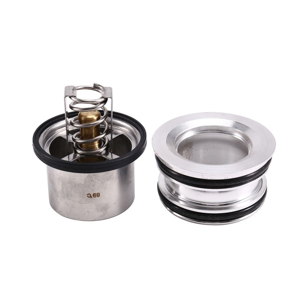 94810610103 94810610101 94810612501 Engine Coolant Thermostat Sealing Plug Connector For Cayenne 4.8L Silver 4712355563449