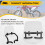 Motorcycle Front Windshield Deflector Wind Shield Windshield Lens for  CRF250L/S CRF300L 2021-2022 6