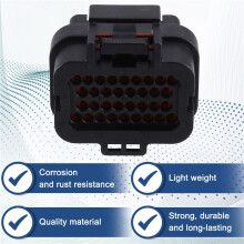 10pcs 34 Pin Female Tyco AMP Auto Oil Gas Connector TE Connective Computer Connectors 4-1437290-0