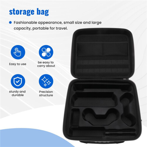 STARTRC for   2 Game Console Bag Gamepad Controller Accessories Hard Case Storage Travel Suitcase Carrying Case B 1